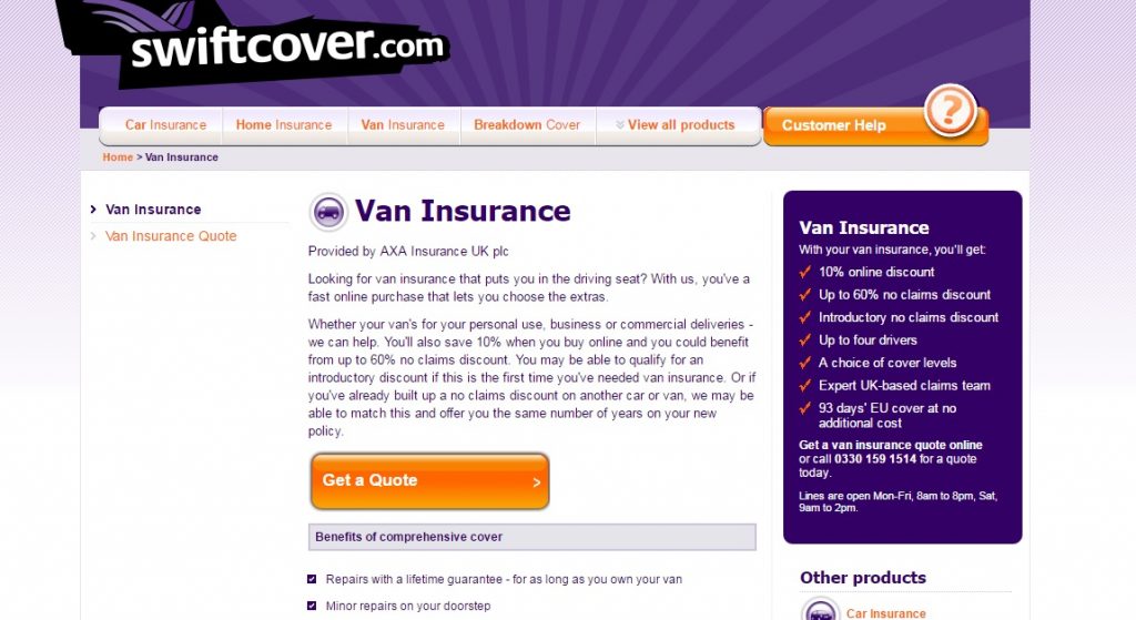 Support Swiftcover Car Insurance Help